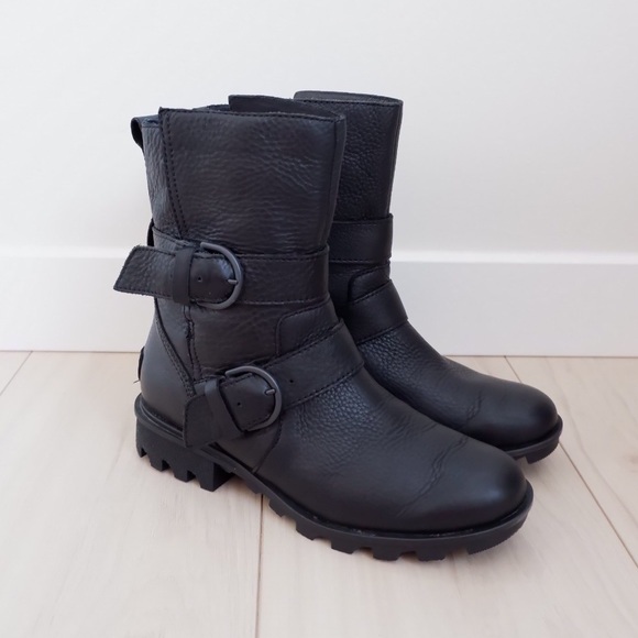 Sorel Shoes - SOREL Phoenix Moto Boots Size 7